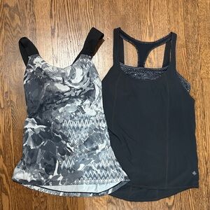 Prana Monochrome workout top Set